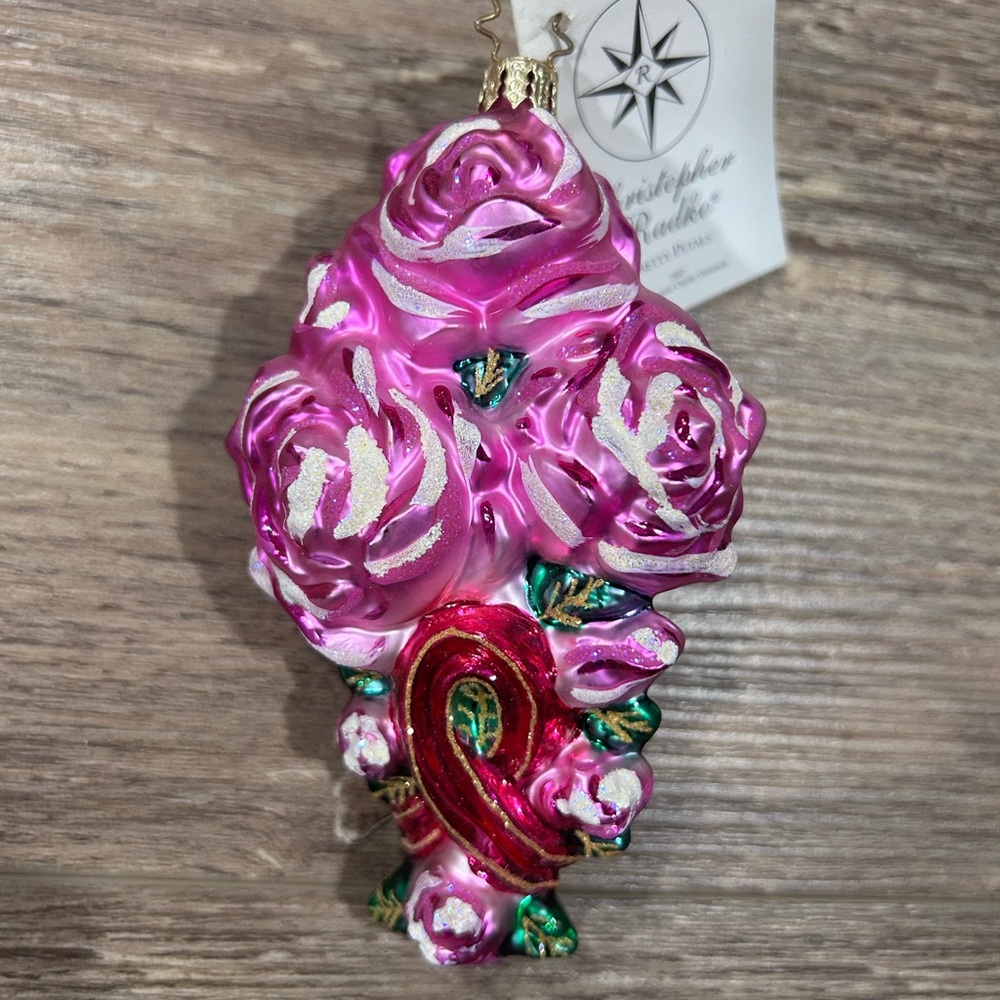 Christopher Radko Pretty Petals Ornament
